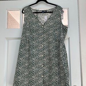 GAP green sleeveless dress NWT